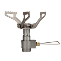 HKM-650899 Compact Titanium Camping Stove for Outdoor Cooking and Survival Needs