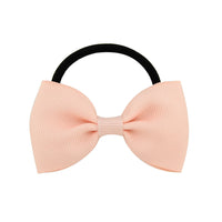 HKM-539475 Fashionable Children's Bow Hair Circle for Girls - Soft Elastic Hoop, 4.5cm Diameter