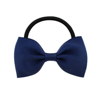 HKM-539475 Fashionable Children's Bow Hair Circle for Girls - Soft Elastic Hoop, 4.5cm Diameter