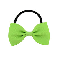 HKM-539475 Fashionable Children's Bow Hair Circle for Girls - Soft Elastic Hoop, 4.5cm Diameter