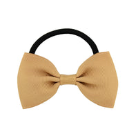 HKM-539475 Fashionable Children's Bow Hair Circle for Girls - Soft Elastic Hoop, 4.5cm Diameter
