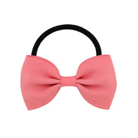 HKM-539475 Fashionable Children's Bow Hair Circle for Girls - Soft Elastic Hoop, 4.5cm Diameter