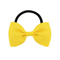 HKM-539475 Fashionable Children's Bow Hair Circle for Girls - Soft Elastic Hoop, 4.5cm Diameter