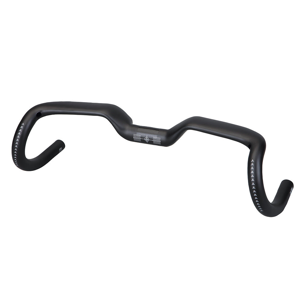 HKM-668179 Carbon Fiber Bent Handlebar with Large Outer Swing Angle