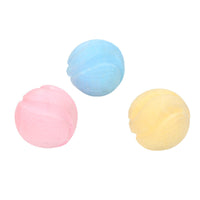 HKM-771603 Durable TPR Foam Dog Toy Ball - Colorful Solid Design for Playtime Fun