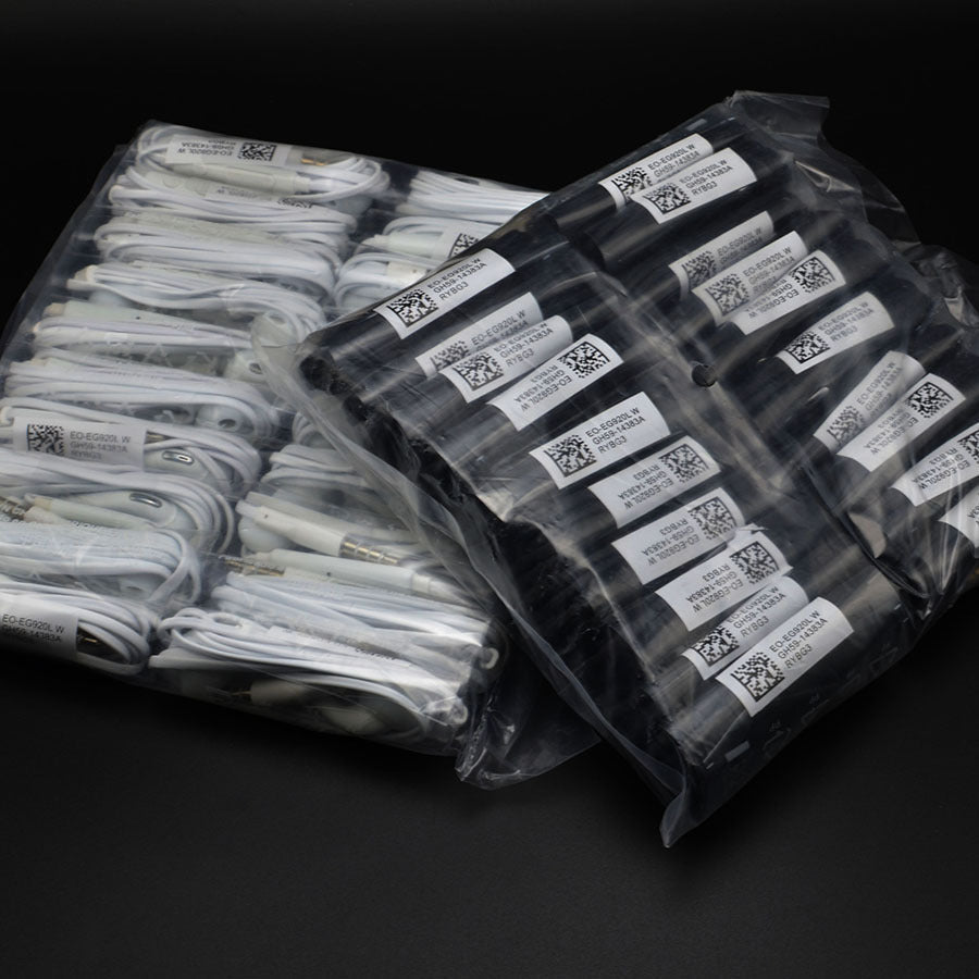 KTX-329107 In-Ear Headphones Compatible with Samsung S4, S6, J5 – 3.5mm Audio Jack, 1.25m Cable, Wide Frequency Range