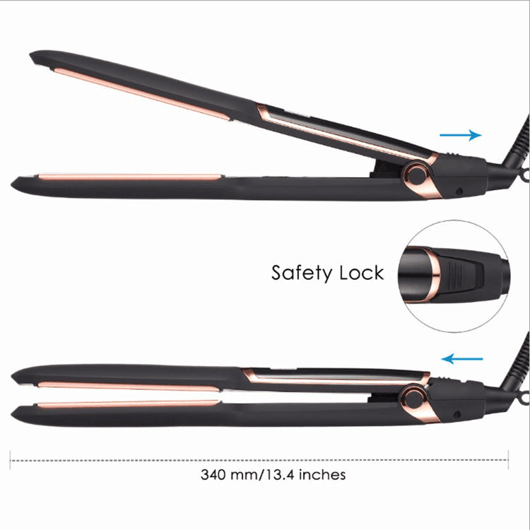 HKM-499795 Infrared Hair Straightener with Touch Control and LED Display, Fast Heating Ceramic Plates