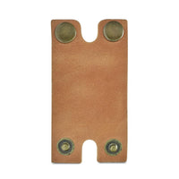 HKM-465363 Genuine Leather Case for Double Edge Safety Razor - Travel Protector Cover