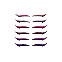 HKM-195475 Reusable Eyeliner Stickers for Effortless Big Eye Makeup - 6 Pairs, 12 Total Stickers in OPP Bag