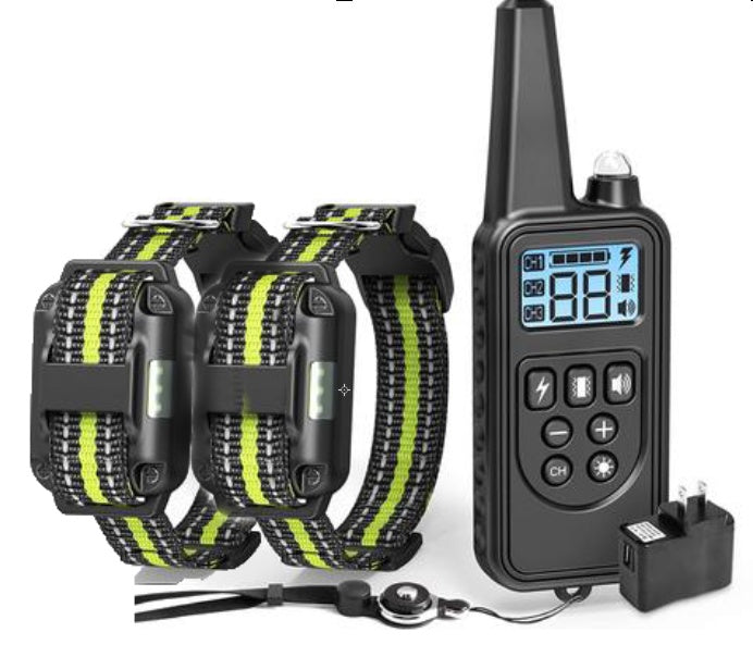 HKM-525779 800M Waterproof Dog Training Collar with Adjustable Shock and Vibration Modes