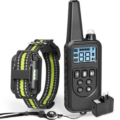 HKM-525779 800M Waterproof Dog Training Collar with Adjustable Shock and Vibration Modes