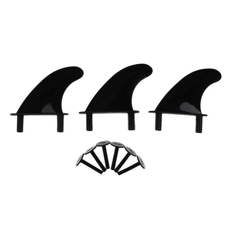 KTX-455123 Soft Surfboard Fin Set with Tail Rudder for Enhanced Performance