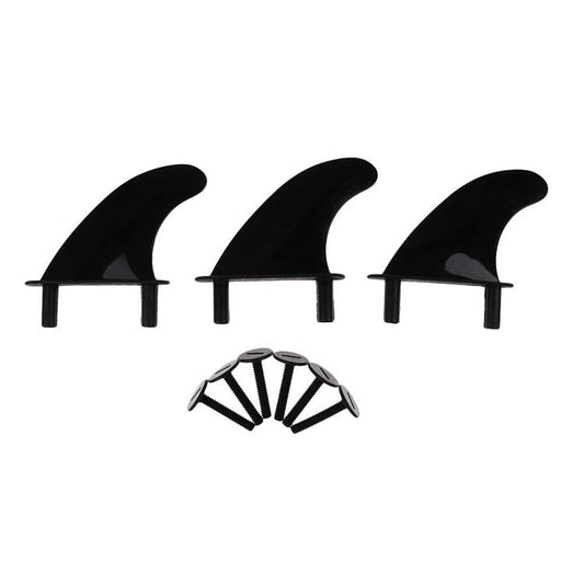 KTX-455123 Soft Surfboard Fin Set with Tail Rudder for Enhanced Performance