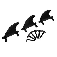 HKM-455123 Soft Surfboard Fin Set with Tail Rudder for Enhanced Performance