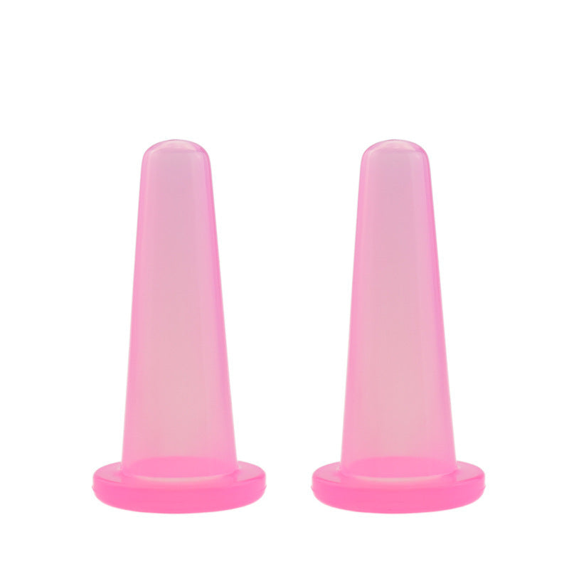 HKM-596947 Silicone Cupping Set with Face and Eye Cups - Effective Suction Therapy for Body and Skin Treatment