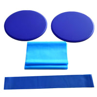 HKM-298195 Three-Piece Yoga Fitness Set for All Levels: Mat, Block, and Strap