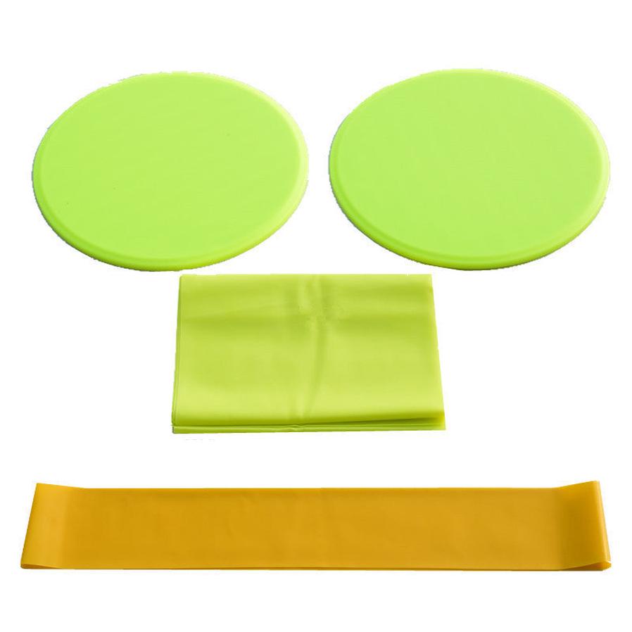 HKM-298195 Three-Piece Yoga Fitness Set for All Levels: Mat, Block, and Strap