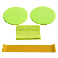 HKM-298195 Three-Piece Yoga Fitness Set for All Levels: Mat, Block, and Strap