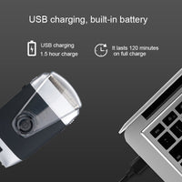 HKM-365907 Rechargeable Electric Shaver with Ultra-Thin Alloy Blade for Wet and Dry Use