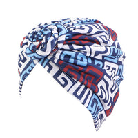 HKM-601555 African Pattern Cotton Turban Headwrap for Women
