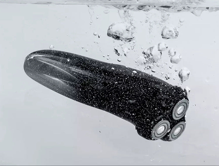 HKM-463059 Rechargeable Electric Whole Body Washable Shaver with Rotating 3 Heads