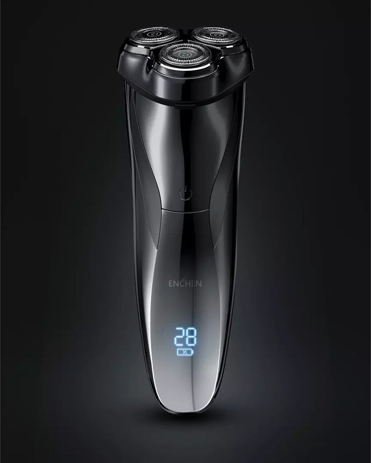HKM-463059 Rechargeable Electric Whole Body Washable Shaver with Rotating 3 Heads