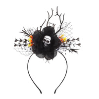HKM-715667 Halloween Bat and Pumpkin Headband for Festive Celebrations