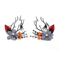 HKM-715667 Halloween Bat and Pumpkin Headband for Festive Celebrations