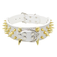 HKM-292947 Explosion-Proof Bite-Resistant Pet Collar - Adjustable PU Material, Model CL072BK