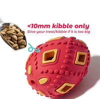 HKM-291603 Interactive Egg-Shaped Puppy Teething Chew Toy with Treat Dispenser
