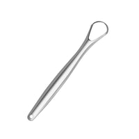 HKM-594643 Rose Gold and Silver Tongue Cleaner - Oral Hygiene Beauty Tool
