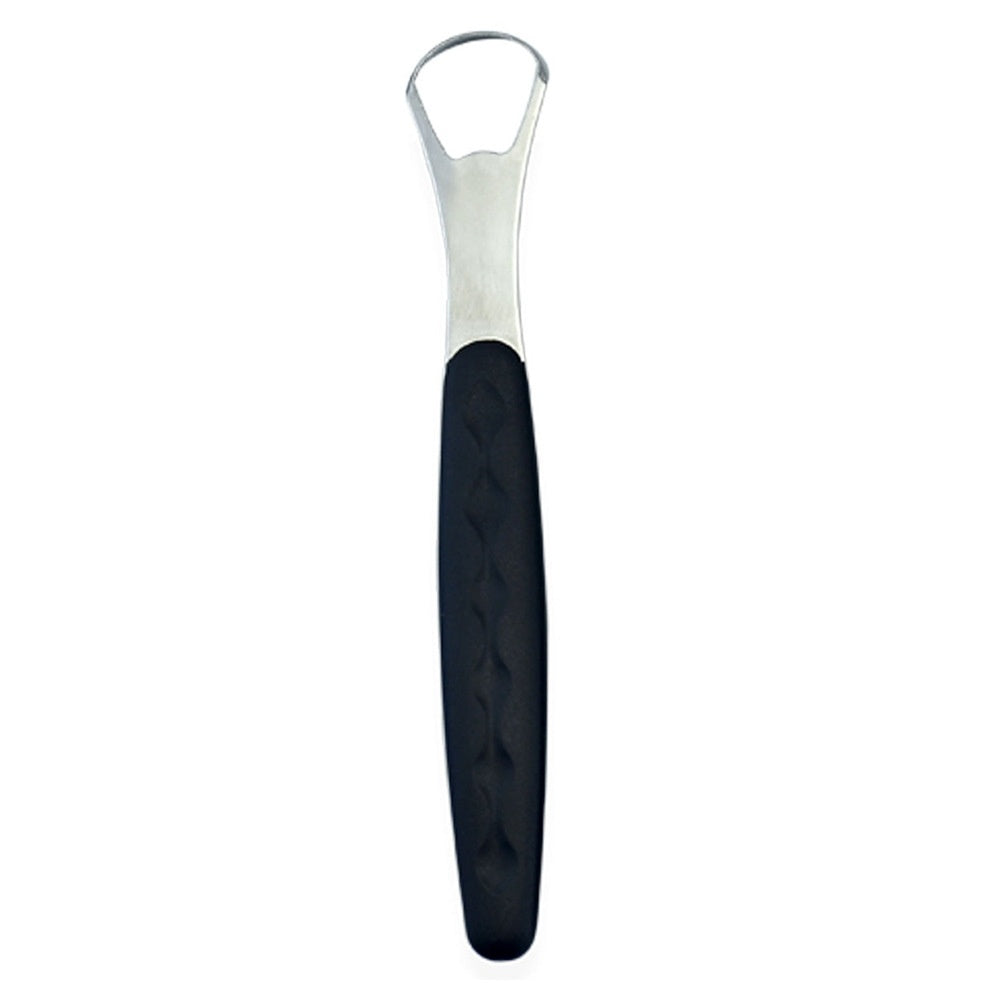 HKM-594643 Rose Gold and Silver Tongue Cleaner - Oral Hygiene Beauty Tool