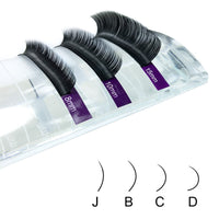 HKM-108691 Natural Look Single Round 0.07 Thick Grafted Synthetic Eyelashes - Length 1cm-1.5cm, 1000 Pairs