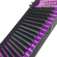 HKM-108691 Natural Look Single Round 0.07 Thick Grafted Synthetic Eyelashes - Length 1cm-1.5cm, 1000 Pairs