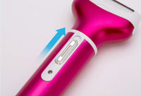 HKM-265299 Rechargeable Electric Epilator for Whole Body Hair Removal, Waterless Cleaning, ABS Material