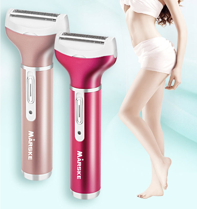 HKM-265299 Rechargeable Electric Epilator for Whole Body Hair Removal, Waterless Cleaning, ABS Material