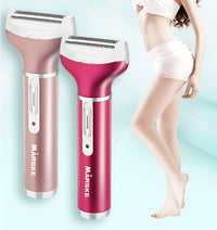 HKM-265299 Rechargeable Electric Epilator for Whole Body Hair Removal, Waterless Cleaning, ABS Material