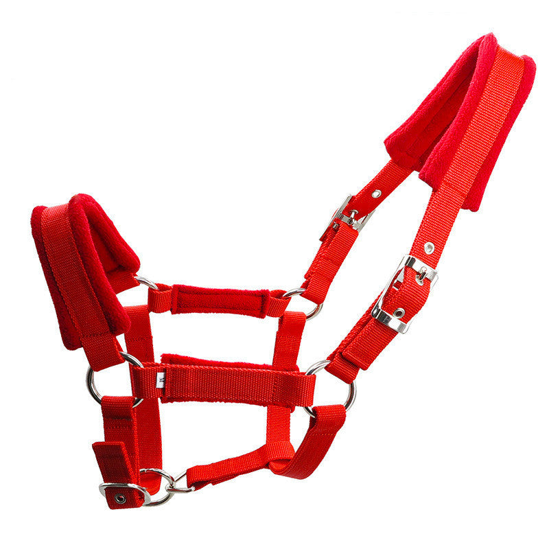 HKM-883411 25mm Wide Pp Braid Metal Horse Faucet with Lacelock - Available in Red, Blue, and Black in Multiple Sizes