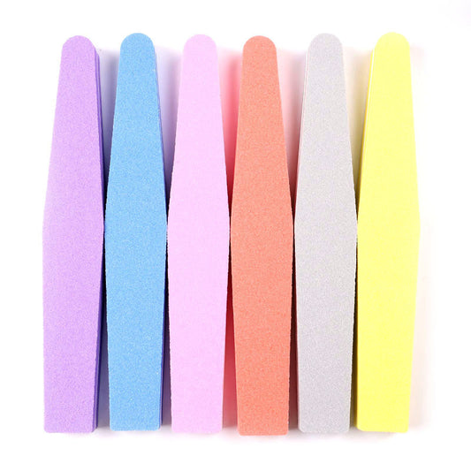 HKM-575443 Double-Sided High Elastic Sponge Polishing Strip for Nail Art