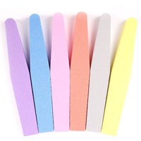 HKM-575443 Double-Sided High Elastic Sponge Polishing Strip for Nail Art