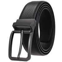 HKM-359955 Explosive Pin Buckle Leather Belt - Top Layer Material, Model LY35-ZZ4020-5