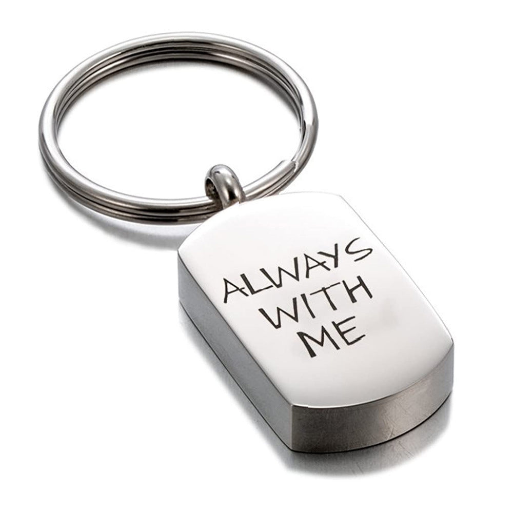 HKM-943699 Stainless Steel Aromatherapy Perfume Bottle Pendant - My Best Fur Friend Design