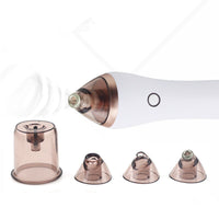 HKM-082707 Electric Blackhead Remover with Vacuum Function for Pore Cleansing - Black & White Options Available
