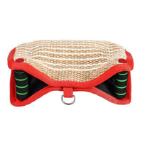 HKM-091539 Hemp Bite Pillow for Dog Training - Durable Whole Hemp Material, 300x200x120mm, 0.7kg