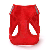 HKM-946643 Mesh Cat Chest Strap Harness with Traction Rope in Various Colors and Sizes