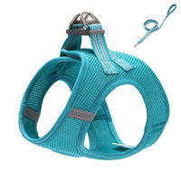 HKM-946643 Mesh Cat Chest Strap Harness with Traction Rope in Various Colors and Sizes