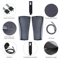 HKM-261843 Leg Air Massager with Heating Function and Adjustable Modes for Calf and Foot Therapy