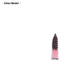HKM-052563 22 Inch Deep Twist Water Wave Wig in Various Colors for Women