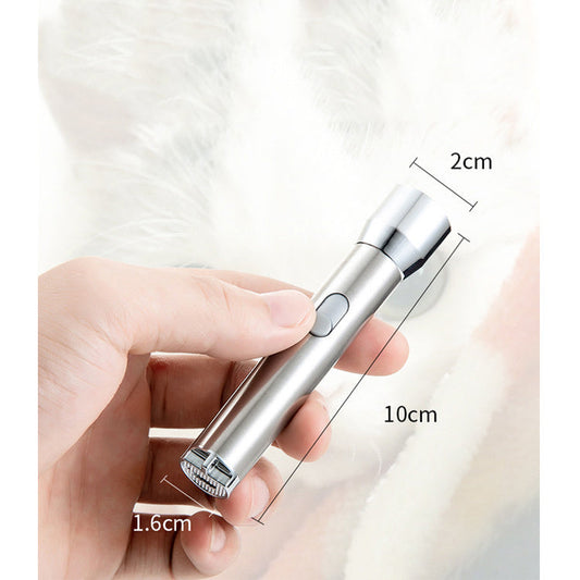 HKM-237587 Rechargeable Mini LED Purple Light Multi-Pattern Laser Flashlight for Cats