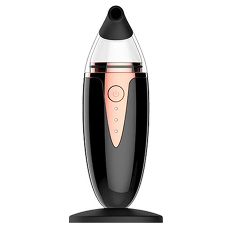 HKM-114323 Blackhead Remover Vacuum with Soft Silicone Tip and USB Charging - Pore Cleanser with 3 Suction Levels